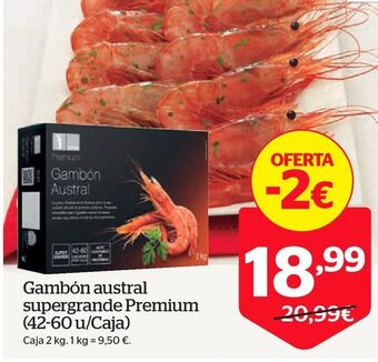 La Sirena Gambones premium oferta