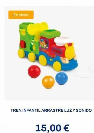 Tiendas MGI Tren de juguete oferta
