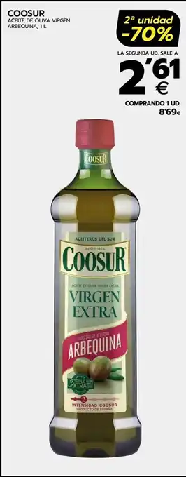 BM Supermercados Aceite de oliva virgen extra coosur oferta