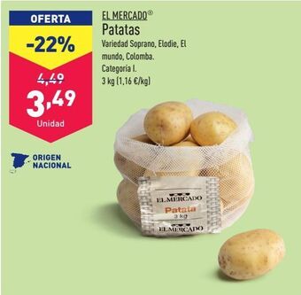 ALDI Patatas oferta