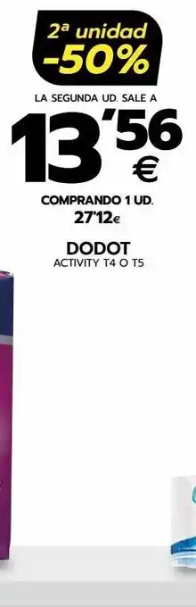 BM Supermercados Pañales dodot oferta