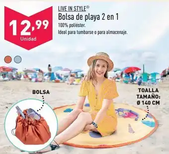 ALDI Bolsa de playa oferta