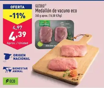 ALDI Carne de vacuno gutbio oferta