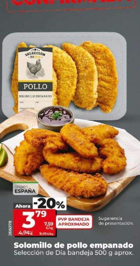 Maxi Dia Solomillo de pollo oferta