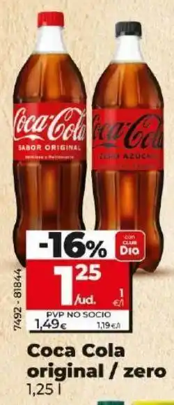 Maxi Dia Refresco de cola coca-cola oferta