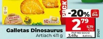 Dia Galletas dinosaurus oferta