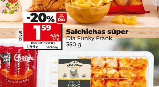 Dia Salchichas dia oferta