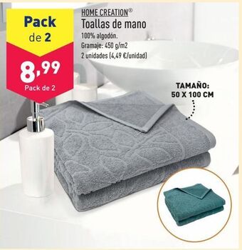 ALDI Toallas oferta