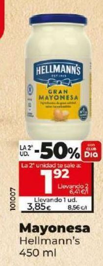 Dia Mayonesa hellmann's oferta