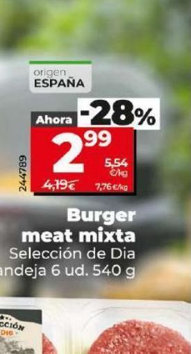 Dia Carne picada mixta dia oferta