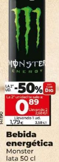 Dia Bebida energética oferta