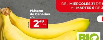 Dia Plátanos de canarias oferta