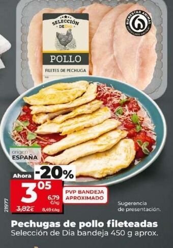 Dia Pechuga de pollo dia oferta