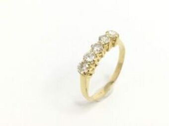 Cash Converters Anillo oro 14k con diamante oferta