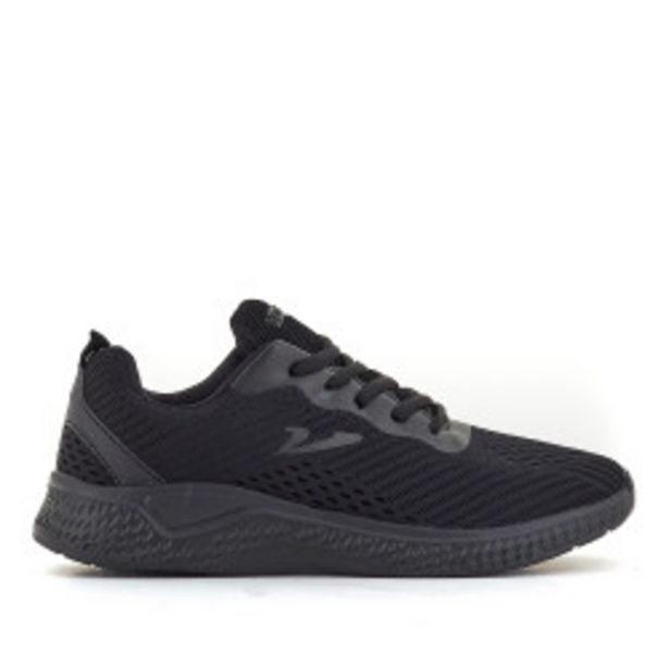 Querol Zapatillas deportivas vicmart caladas en negro con cordones oferta
