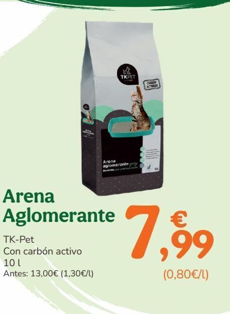 TiendAnimal Arena para gatos oferta