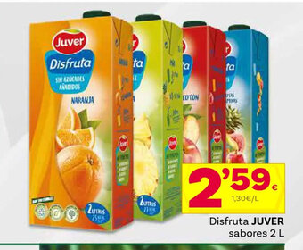 Supermercados Dani Disfruta JUVER sabores 2 L oferta