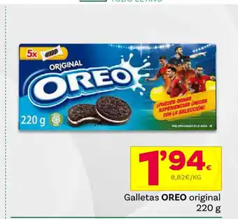 Supermercados Dani Galletas OREO original 220 g oferta
