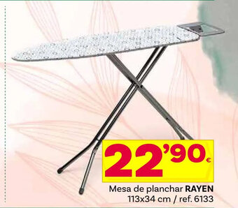 Supermercados Dani Mesa de planchar RAYEN 113x34 cm oferta