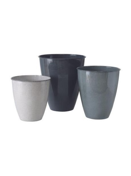 Westwing Set de maceteros de metal sakura, 3 pzas. oferta