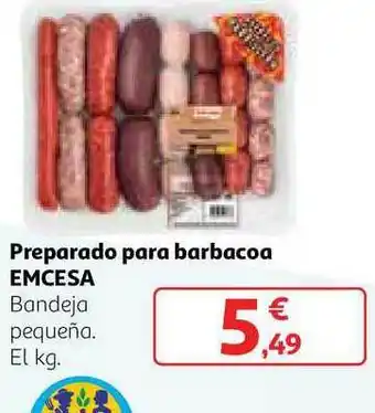 Alcampo Preparado Para Barbacoa Emcesa Bandeja Pequeña oferta