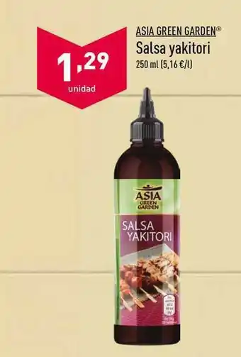 ALDI Asia Green Garden Salsa Yakitori oferta