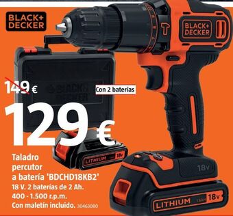 Bauhaus Taladro percutor black & decker oferta
