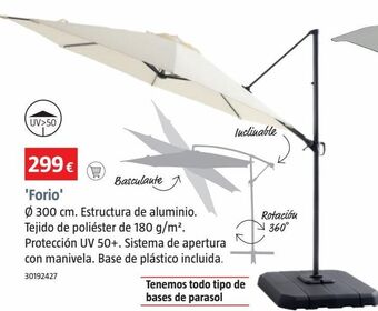 Bauhaus Parasol oferta