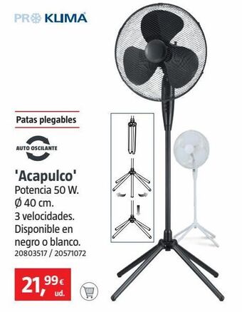 Bauhaus Ventilador de pie oferta