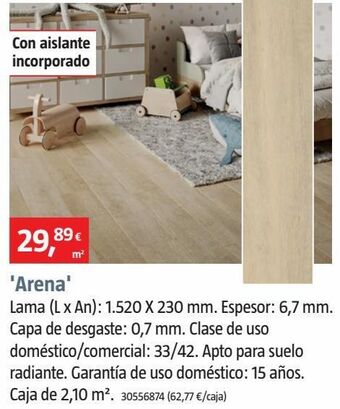 Bauhaus Suelo vinílico al corte oferta