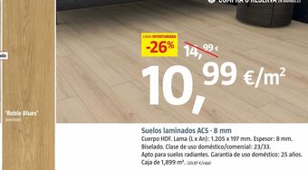Bauhaus Suelos laminados oferta