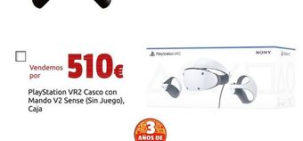 CeX Playstation vr2 casco con mando v2 sense (sin juego), caja oferta