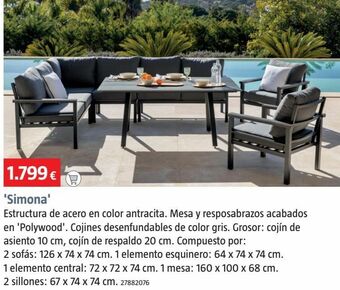 Bauhaus Conjunto de jardín oferta