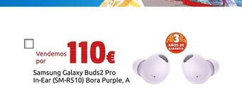 CeX Samsung galaxy buds2 pro in-ear (sm-r510) bora purple, a oferta