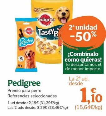 TiendAnimal Snacks para mascotas pedigree oferta