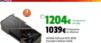 CeX Nvidia geforce rtx 4090 founders edition 24gb gddr6x oferta