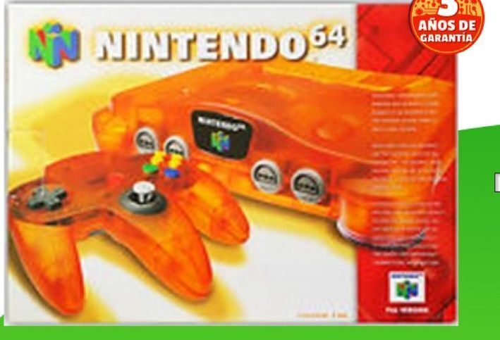 CeX Nintendo 64 fuego naranja oferta
