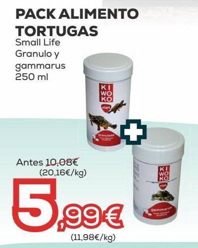 Kiwoko Comida para tortugas oferta