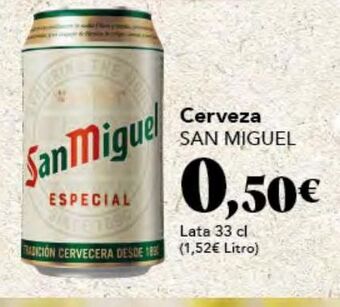 Gadis Cerveza san miguel oferta