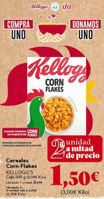 Gadis Cereales corn flakes kellogg's oferta