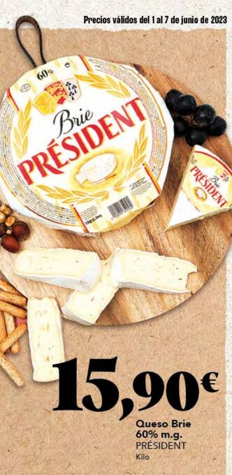 Gadis Queso brie président oferta