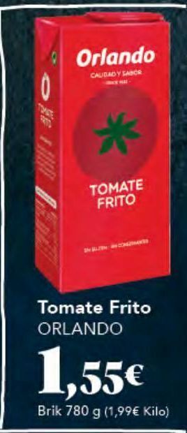 Gadis Tomate frito orlando oferta