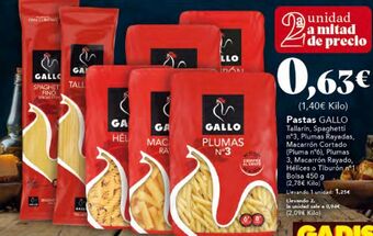 Gadis Pasta gallo oferta