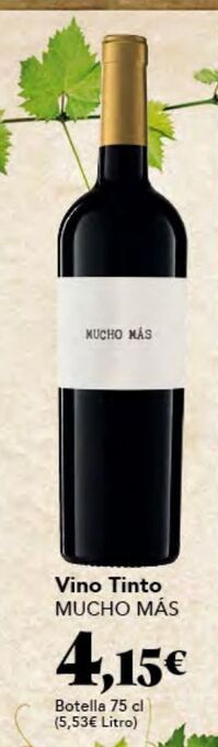 Gadis Vino tinto oferta