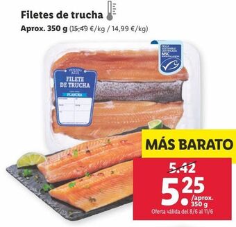 Lidl Trucha oferta