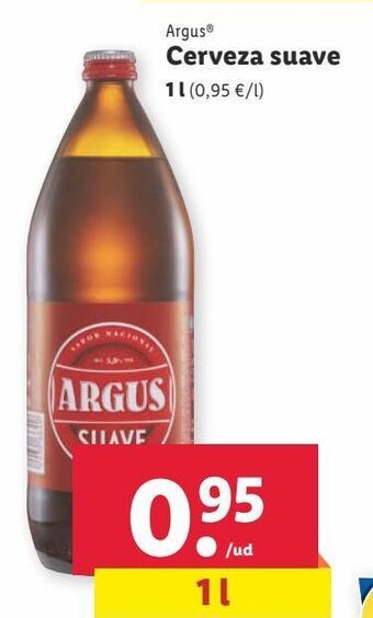 Lidl Cerveza argus oferta