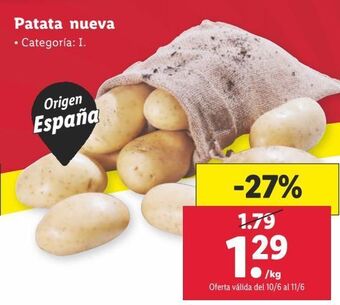 Lidl Patatas oferta