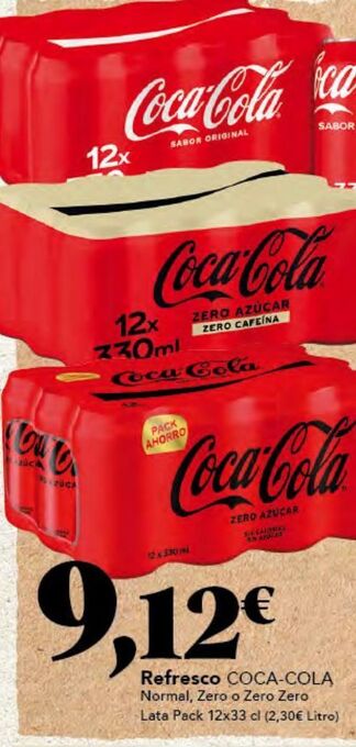 Gadis Refresco de cola coca-cola oferta