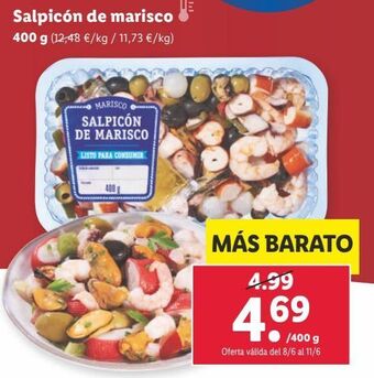 Lidl Salpicón de marisco oferta