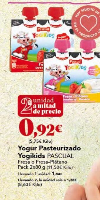Gadis Yogur pascual oferta